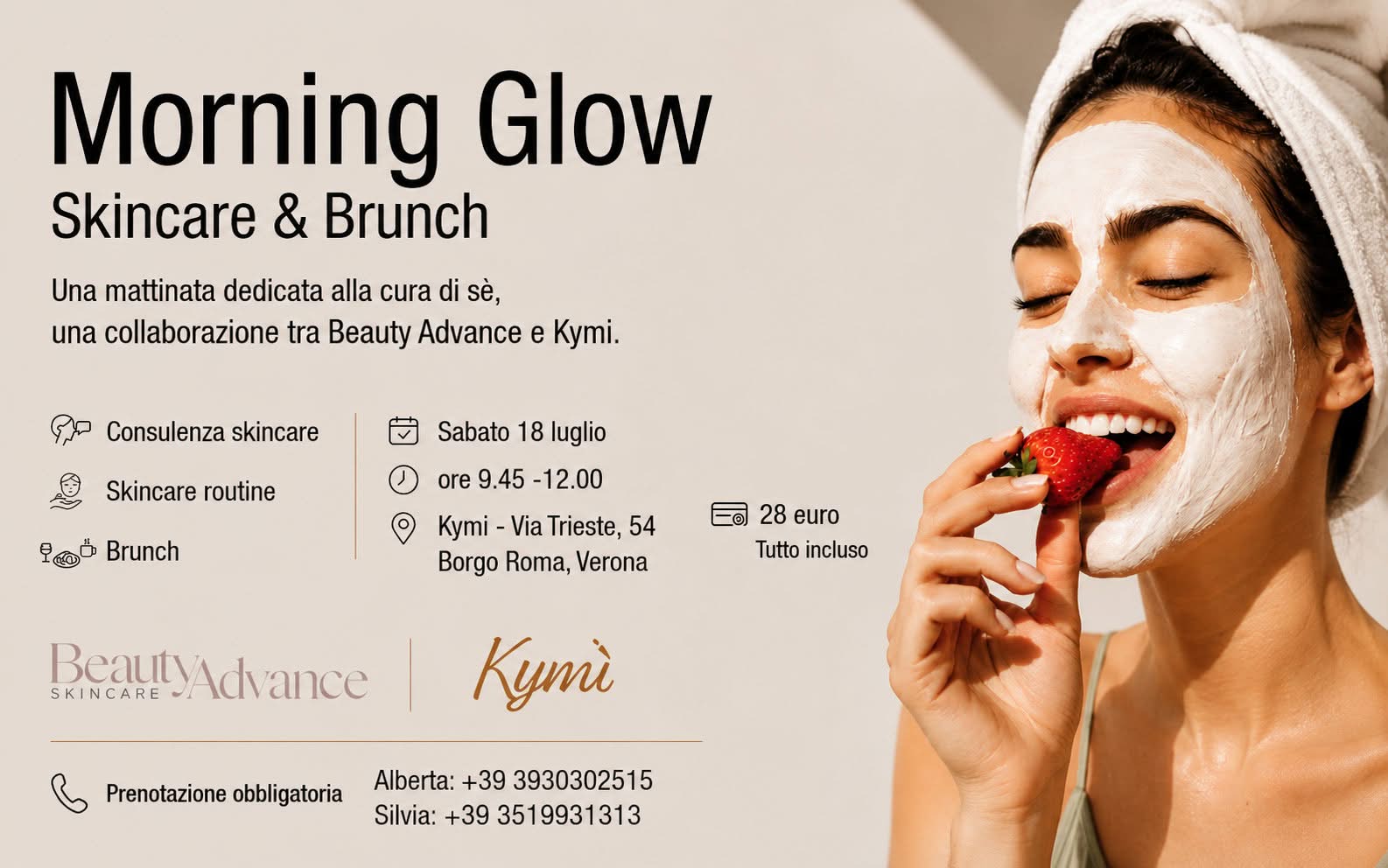 Morning Glow, sabato 18 luglio 2026 Morning Glow, sabato 18 luglio 2026