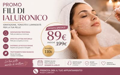 Fili di Acido Ialuronico: idratazione, tonicità e luminosità per la tua pelle